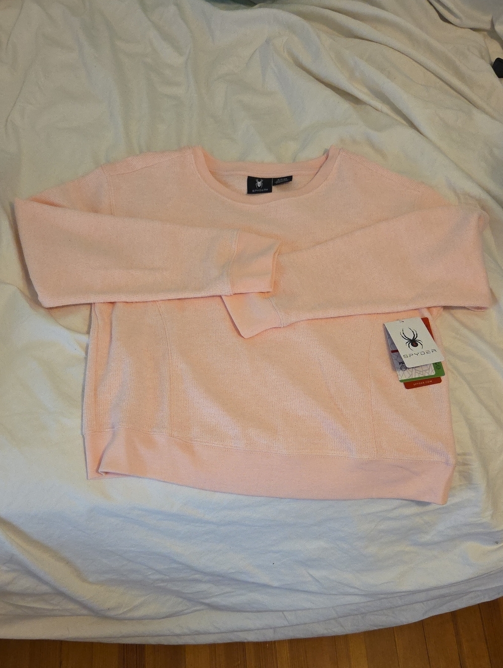 Spyder Pale Pink Crewneck Sweater